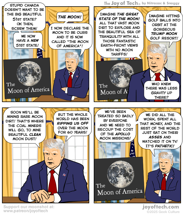 The Moon of America.